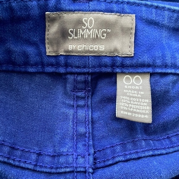Chico’s Vintage Jeans So Slimming l SIZE 00 Short - Picture 4 of 6